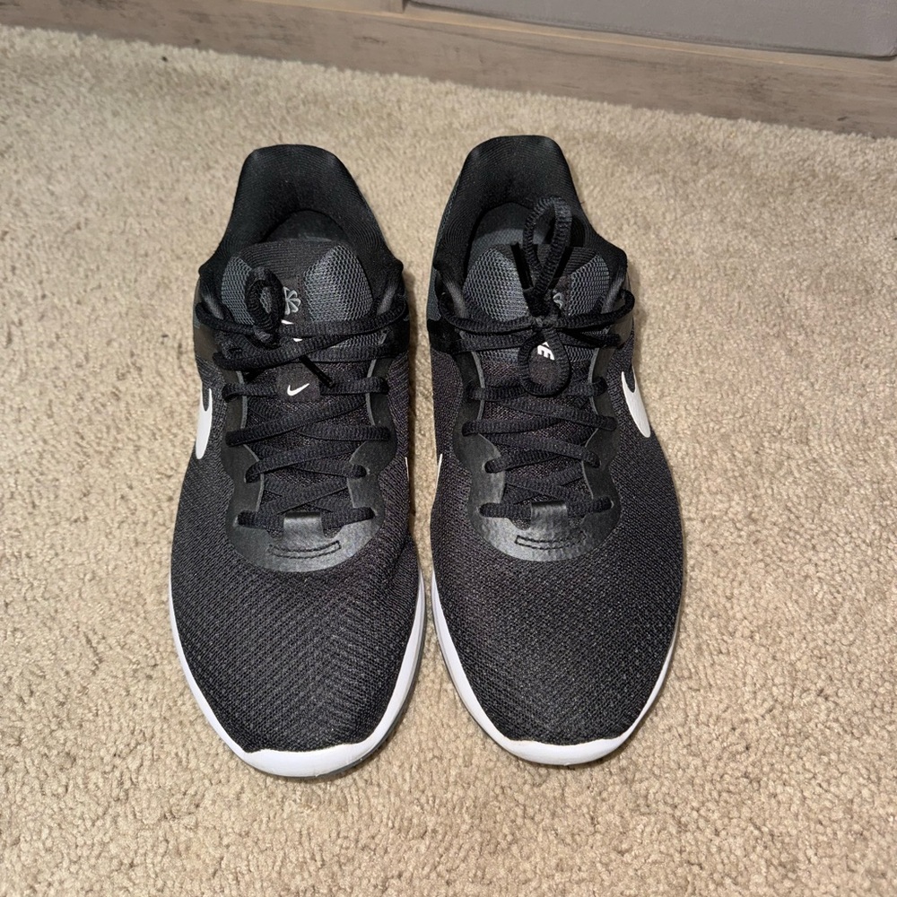 Nike Charcoal and White Running Shoes